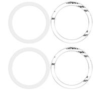 Gramigg Paquete de 4 pegatinas de metal para tableta, alineación de carga óptima a través de una simple aplicación adhesiva