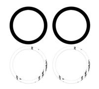 Gramigg Paquete de 4 pegatinas de metal para tableta, alineación de carga óptima a través de una simple aplicación adhesiva