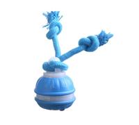 Gramigg Pelota de perro saltando resistente a las mordidas, construcción ABS que simula el movimiento de la presa fomenta el juego de liberación de energía para perros activos