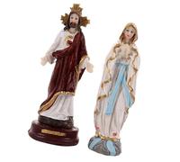 Gramigg Resins - Figura decorativa de Cristo Jesús, 13,5 cm de altura, diseño vintage, centros de mesa, decoración de Navidad, Jesús