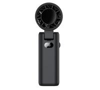 Gramigg Soplador De Mano Recargable por USB Ventilador Escritorio Refrigeración Silencioso Portátil 3 Velocidades para Oficina Dormitorio Vacaciones Cumpleaños Ventilador Escritorio Plegable