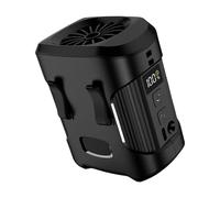 Gramigg Ventilador de cinturón pequeño con clip para la cintura, recargable de refrigeración portátil, batería de 4000 mAh, adecuado para oficina y uso doméstico, cinturón portátil