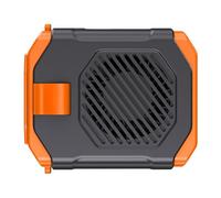 Gramigg Ventilador de cinturón portátil de 1800 mAh, textura ABS de viaje, cintura de 5 velocidades para acampar al aire libre y refrigeración de viaje