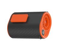 Gramigg Ventilador de clip para cinturón, linterna portátil, ventilador de refrigeración portátil para colgar en la cintura, para trabajar al aire libre, senderismo, camping, pesca, senderismo, viajes