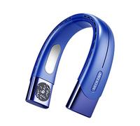 Gramigg Ventilador de cuello colgante de refrigeración por aire, ventilador portátil sin aspas, ventilador de cuello colgante portátil para deportes, correr, sin hojas