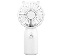 Gramigg Ventilador de refrigeración portátil pequeño silencioso y alimentado por pilas AA, ventilador deportivo para oficina, hogar, personal, para exteriores, portátil, de bolsillo, para niñas