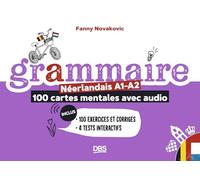 Grammaire Néerlandais A1-A2: 100 cartes mentales avec audio