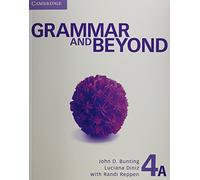 Grammar and Beyond Level 4 Student's Book A and Workbook A Pack