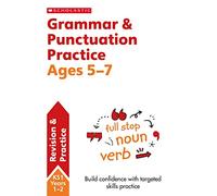 Grammar and Punctuation practice activities for children ages 5-7 (Years 1-2). Perfect for Home Learning. (Scholastic English Skills)