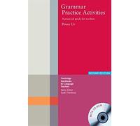 Grammar Practice Activities Paperback with CD-ROM: A Practical Guide for Teachers (Cambridge Handbooks for Language Teachers) by Penny Ur(2009-04-02)