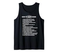 Grammar Pun English Language Fun Teacher Principle Camiseta sin Mangas