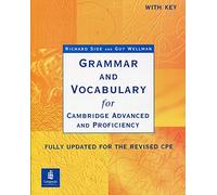 GRAMMAR & VOCABULARY CAE & CPE WORKBOOK WITH KEY NEW EDITION (Grammar and Vocabulary)