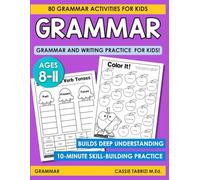 Grammar Workbook: Grammar and Writing Practice for kids 8-12, 2nd grade grammar, 3rd grade grammar workbook