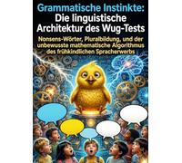 Grammatische Instinkte: Die linguistische Architektur des Wug-Tests: Nonsens-Wörter, Pluralbildung, und der unbewusste mathematische Algorithmus des frühkindlichen Spracherwerbs