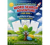 Grammer Galaxy: 8 Parts of Speech Word Search Puzzle: Educational Word Search Puzzle for Ages 7-12