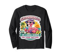 Grammingo como una Abuela Normal Solo Flamenco más Impresionante Manga Larga