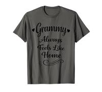 Grammy Always Feels Like Home - Abuela Familiar Orgullosa Camiseta