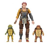 Grammy april with baby yi & moja scale action figura 18 cm teenage mut