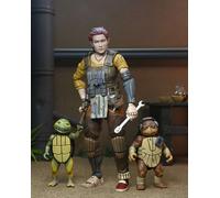 Grammy April with Baby Yi & Moja Scale Action Figure 18 cm Teenage Mutant Ninja
