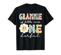 Grammy de la niña del primer cumpleaños de Little Miss Onederful, Daisy Camiseta