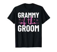 Grammy Del Novio Boda Matrimonio Fiesta Familia Abuela Camiseta