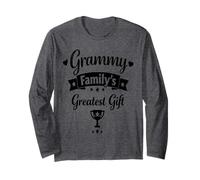 Grammy Family's Greatest - Orgullosa Familia Nietos Abuela Manga Larga