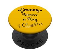 Grammy Forever A Hug - La Abuela Favorita de los Nietos de la Familia PopSockets PopGrip Adhesivo