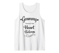 Grammy Forever Our Heart Belongs - Cool Proud Family Grandma Camiseta sin Mangas