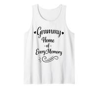 Grammy Home of Every Memory - Orgullosa Familia Amorosa Abuela Camiseta sin Mangas