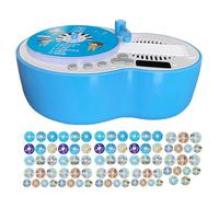 Gramófono Infantil - Tocadiscos Balancín, Juguete, Historias y Canciones Fonógrafo | Juguete educativo para contar historias con 84 historias, tarjetas de canciones, lector de fonógrafos para niños y