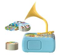 Gramófono para - Tamaño Estándar Todo Pequeño Reproductor de Música, Historia Máquina Interactiva Conte Juguete | Aprendizaje Precoz Dispositivo para Tiempo Imaginativo Juego Divertidos Bebe