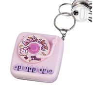 Gramófono, Tiny Retro Piano Game Pendant, ABS Portable Playable Piano con
