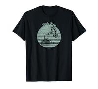 Gramophone Lindy Hop Dancer Design Camiseta