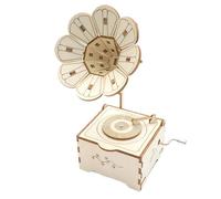 Gramóphone Puzzle Toy, Retro Music Box, Wooden Music Box, Music Box Puzzle, Gramóphone Decor, Wooden Puzzle Toy, Gramóphone Puzzles for Adults and Kids Home Decor