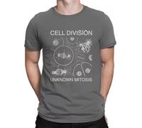 Gramophone Record Man Tshirt Cell Division Mitosis Biology Parody Fashion T Shirt Harajuku Sweatshirts Hipster Dark Grey XXL