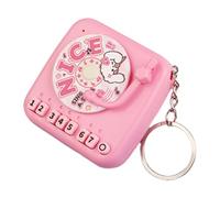 Gramophone , Tiny Retro Piano Game Pendant, ABS Portable Playable Piano with Sound, Fun Handheld Game for Kids and Adults, Perfect for and Collectors, 5.4x5.4x2.5 cm