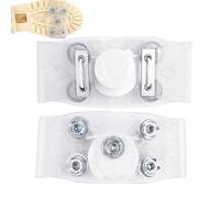 Grampones De Hielo Para Botas | 5 Garras Con Agarre En Nieve Para Calzado - Accesorios De Seguridad Para Hielo Para Zapatillas - Para Zapatos Botas Zapatillas Senderismo Escalada Caminar Esquí Acampad