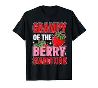 Grampy of The Berry Sweet One Strawberry Birthday Matching Camiseta