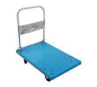 GramStudio Carro de transporte plegable, capacidad de carga de 300 kg, carro con 4 ruedas, carro con ruedas de 60 x 90 x 84 cm, ayuda de transporte, BG30209