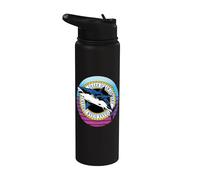 Gran amante del tiburón blanco, compañía oceánica de Stainless Steel Insulated Water Bottle