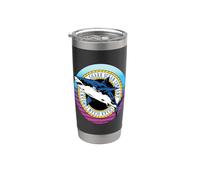 Gran amante del tiburón blanco, compañía oceánica de Vaso térmico de acero inoxidable de doble pared