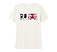 Gran Bandera británica Union Jack Equipo Deportivo británico Camiseta Premium