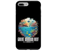 Gran Barrera de Coral Arrecife de Coral Pescado Buceo Australia Carcasa para iPhone 7 Plus/8 Plus