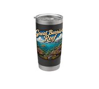 Gran Barrera de Coral Australia Arrecife Ocean Adventure Vaso térmico de acero inoxidable de doble pared