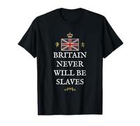 Gran BRETAÑA GB Patriots Reino Unido Orgullo BRITÁNICO NO ESCLAVOS Camiseta