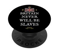 Gran BRETAÑA GB Patriots Reino Unido Orgullo BRITÁNICO NO ESCLAVOS PopSockets PopGrip Adhesivo