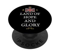 Gran BRETAÑA Patriota Orgulloso BRITÁNICO Orgullo BRITÁNICO Esperanza N Gloria PopSockets PopGrip Adhesivo