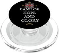 Gran BRETAÑA Patriota Orgulloso BRITÁNICO Orgullo BRITÁNICO Esperanza N Gloria PopSockets PopGrip para MagSafe