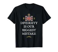 Gran BRETAÑA PATRIOTAS Orgullosos BRITÁNICO Orgullo BRITÁNICO Diversidad Error Camiseta