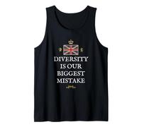 Gran BRETAÑA PATRIOTAS Orgullosos BRITÁNICO Orgullo BRITÁNICO Diversidad Error Camiseta sin Mangas